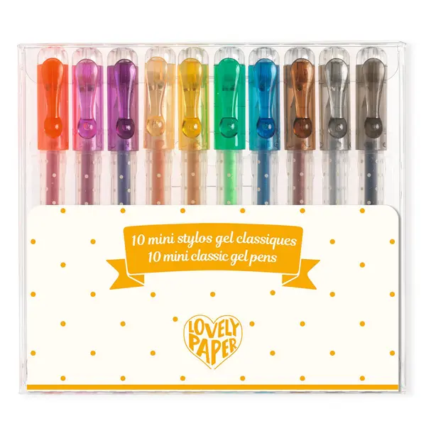 Mini pixuri cu gel în cutie Djeco - 10 buc