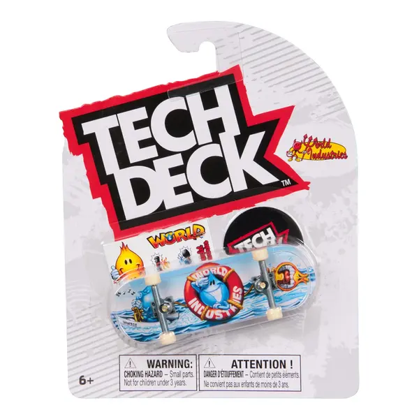 Mini placa skateboard Tech Deck, World Industries, 20157047