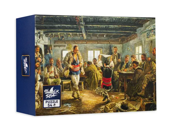 Mini puzzle Black Sea din 54 de piese - Dans cu batista