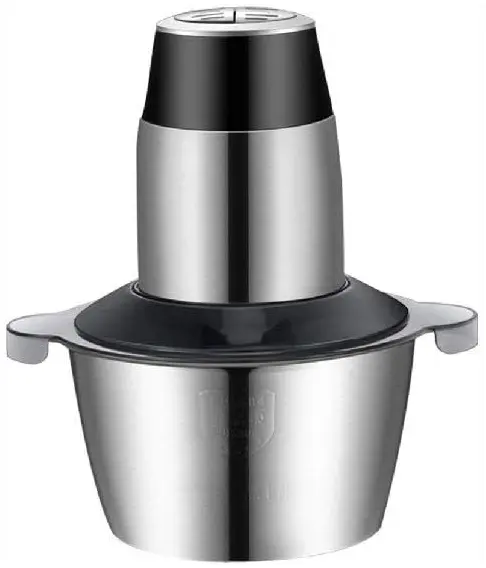 Mini robot tocator de bucatarie capacitate 2L putere 850 W cu 2 viteze material INOX