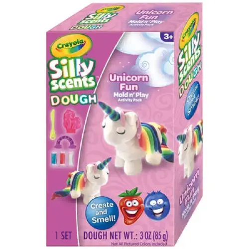 Mini set activitati cu plastilina si forme Silly Unicorn CRYA1-2596-2368