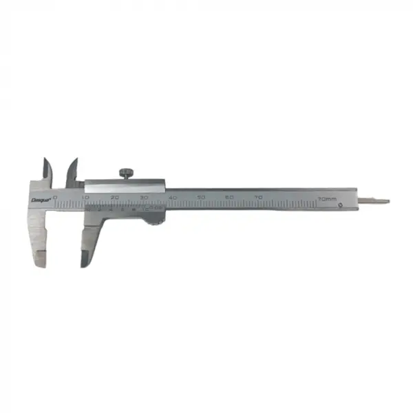 Mini subler mecanic Vernier, 70mm, precizie 0.05mm, Dasqua 1120-3113
