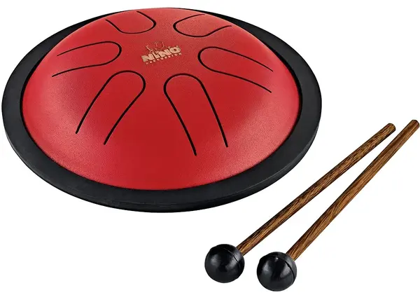 Mini tobă Meinl - NINO980R, roșu/negru