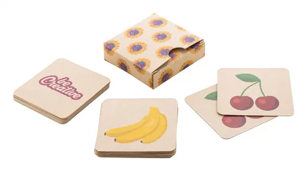 Minimor Eco joc de memorie personalizat - natural