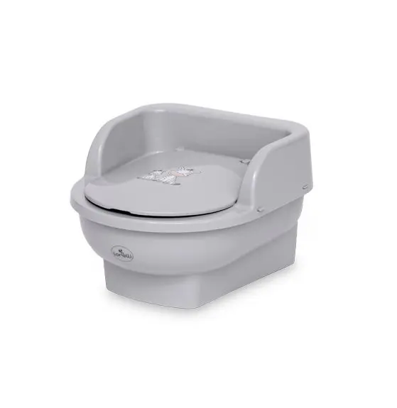 Minitoaleta pentru copii 9 luni+ Zebra Grey