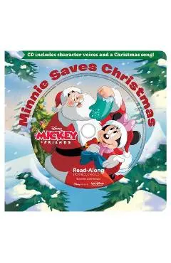 Minnie Saves Christmas Read-Along Storybook & CD - Disney Book Group