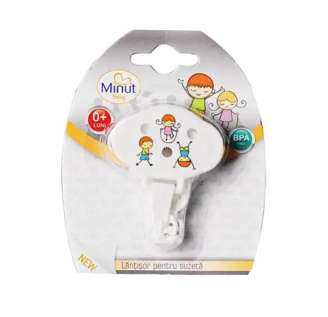 Minut Baby Lantisor suzeta 0+ luni
