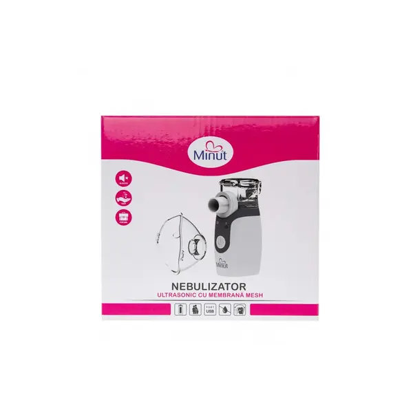 Minut nebulizator ultrasonic cu membrana mesh x 1 buc
