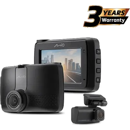 Mio Camera auto DVR Mio MiVue 903WD Pro Car Dash Camera, 2.5K HDR, Wi-Fi, GPS, Dual