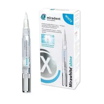 Miradent Mirawhite shine stilou de albit dintii 1,8 ml