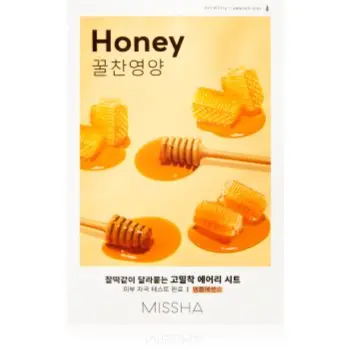 Missha Airy Fit Honey mască textilă iluminatoare
