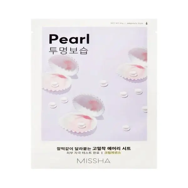 Missha Airy Fit – Mască facială sub formă de foaie Volum Pearl