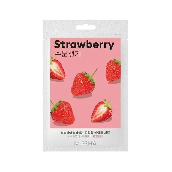 Missha Airy Fit – Mască facială sub formă de foaie Volum Strawberry