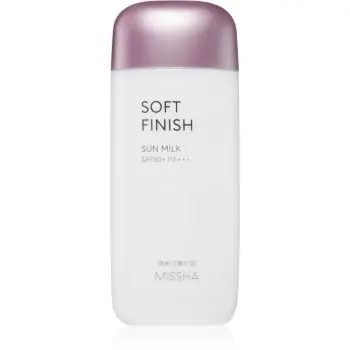 Missha All Around Safe Block Soft Finish fluid pentru uniformizare SPF 50+