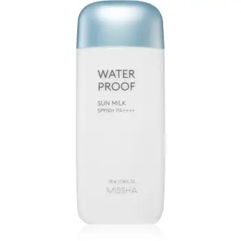 Missha All Around Safe Block Waterproof Sun Milk lapte de corp pentru soare rezistent la apa SPF 50+
