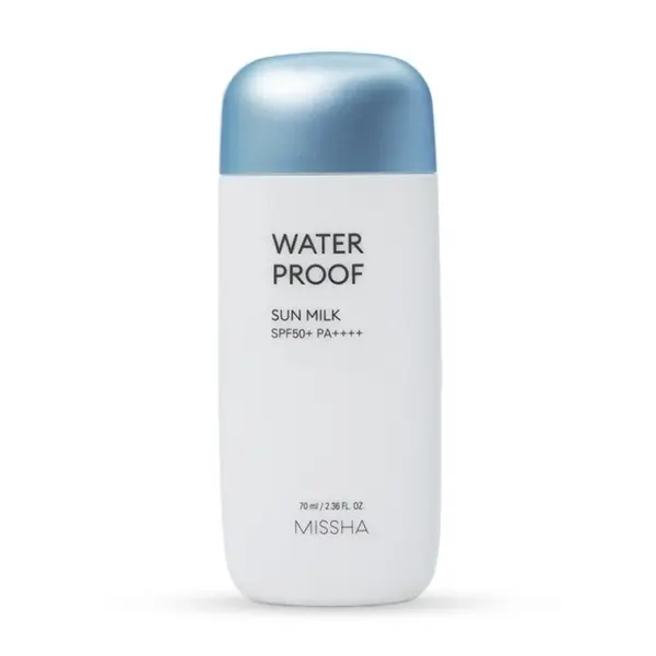 MISSHA - Crema solară All Around Safe Block Waterproof Sun Milk SPF50+ PA++++ 70ml
