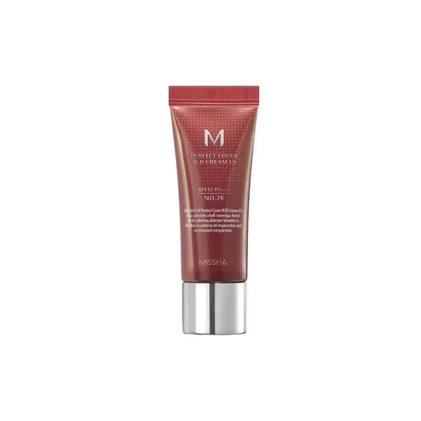 Missha M Perfect Cover BB Cremă de față cu acoperire perfectă SPF42 Volum №26 Natural Caramel