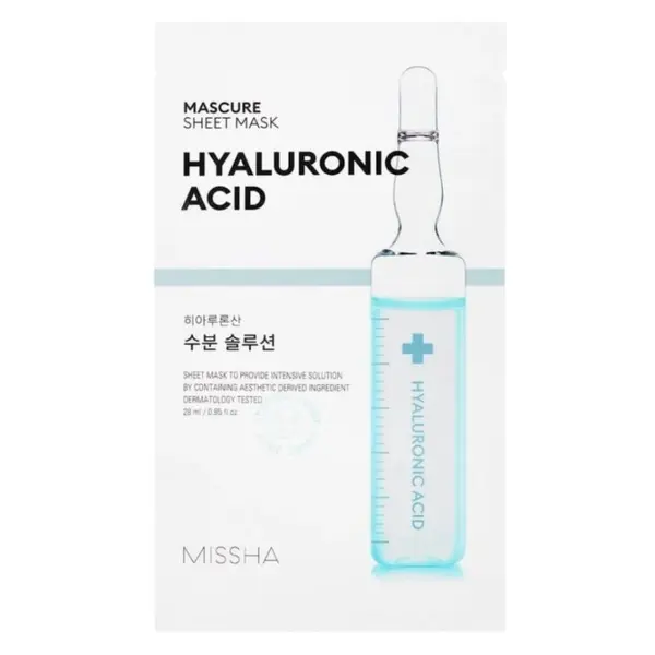 MISSHA – Mascure Solution Sheet Mask, Hyaluronic Acid, 28ml