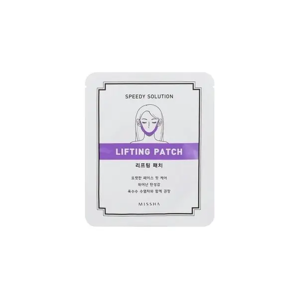Missha Speedy Solution Lifting patch – Plasture facial pentru ridicarea conturului feței Volum 1 bucata.