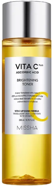 Missha Vita C Plus Tonic facial luminos, 200 ml