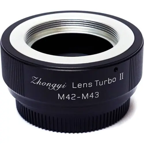 Mitakon Adaptor montura Mitakon Turbo Mark 2 de M42 la MFT/M43- mount