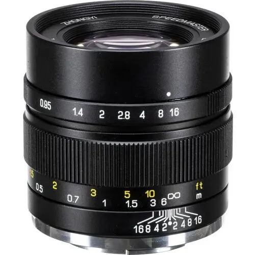 Mitakon Obiectiv Manual Mitakon SpeedMaster 35mm f0.95 Mark II APS-C Sony Black