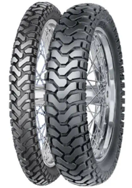 Mitas E-07 ( 110/80-19 TL 59T Marcaj M+S, Mischung Dakar, Roata fata, gelb )
