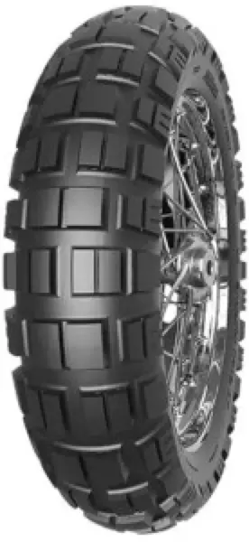 Mitas Enduro Trail XT+ ( 130/80B18 TT/TL 72R Roata spate, Marcaj M+S, Mischung Dakar, gelb )