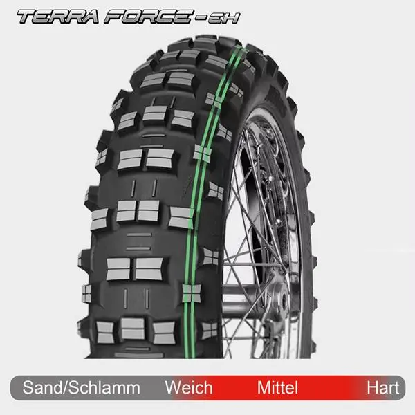 MITAS Motocross - Terra Force EH - 140 80-18 [70M] [dunga verde dubla] Latime 140 Inaltime 80 Janta 18