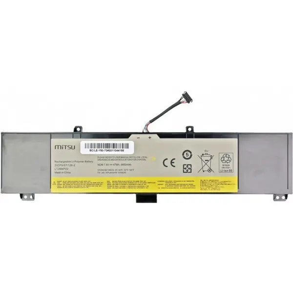 Mitsu Baterie pentru laptop Lenovo Y50/70/80 6400mAh(47Wh) 7.4-7.6 V
