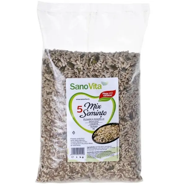 Mix 5 Seminte, Sanovita, 1 Kg