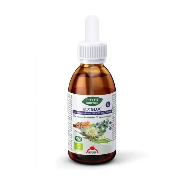 Mix Bio 12 din Plante, Metabolismul Glucozei-Diabet, 50 ml Phyto-Biopole