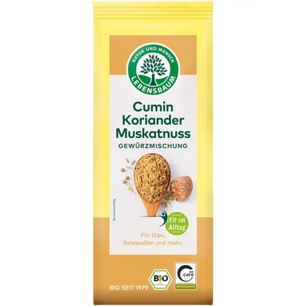 Mix de chimen coriandru si nucsoara, eco - 45 g