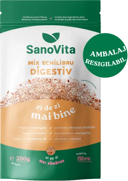 Mix echilibru digestiv, 200g, SanoVita
