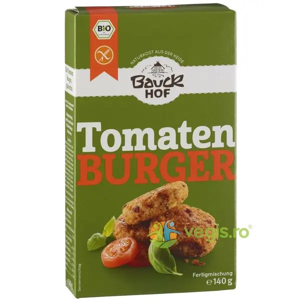Mix pentru Burgeri cu Tomate si Busuioc fara Gluten Ecologic/Bio 140g