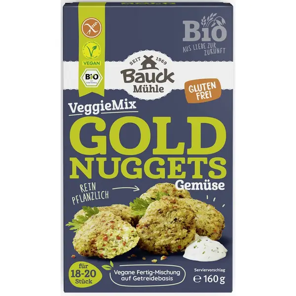Mix pentru chiftelute aurii vegane fara gluten, eco - 160 g