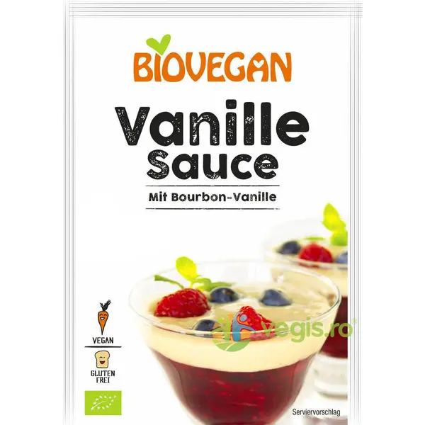 Mix pentru Crema de Vanilie Fara Gluten Ecologic/Bio 2x16g