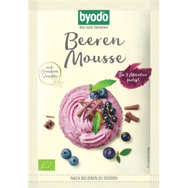 Mix pentru mousse cu fructe de padure fara gluten, eco - 30 g