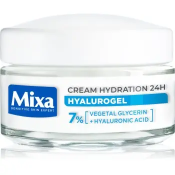 Mixa Hyalurogel Light crema de fata hidratanta cu acid hialuronic
