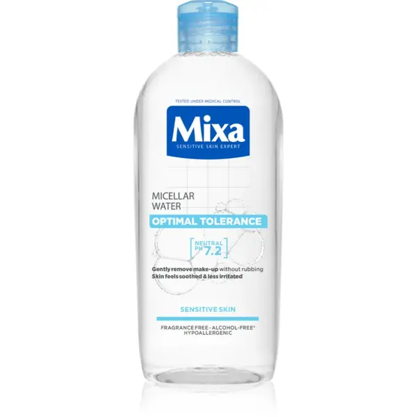 MIXA Optimal Tolerance apa cu particule micele pentru netezirea pielii 400 ml