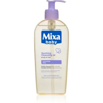 Mixa Panthenol Comfort Ulei de curățare calmantă pentru păr și piele, cu o tendință de atopie