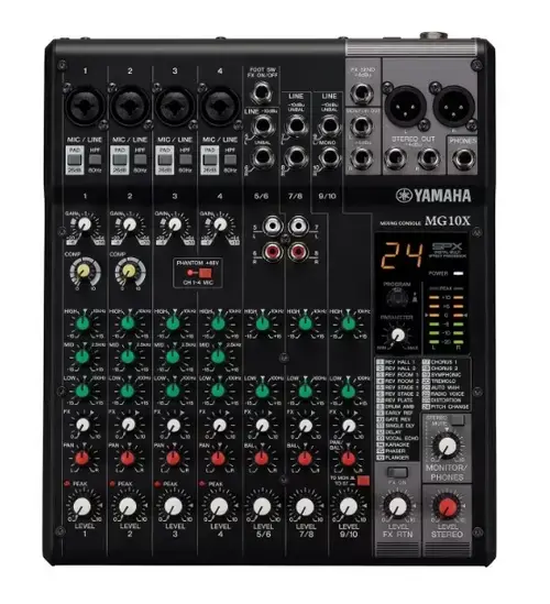 Mixer Audio Analog Yamaha MG10X CV - 10 canale