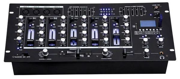 Mixer audio, bluetooth, 6 canale, 14 intrari, ACTIV218
