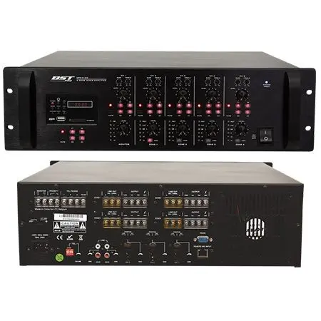 mixer cu amplificare 70v-100v 4x120w