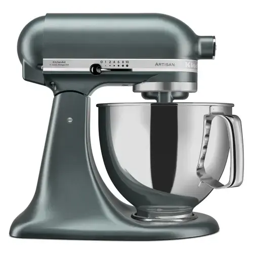 Mixer cu bol KitchenAid Artisan 5KSM175PSEJP, 300W, 10 viteze, Bol 4.8L (Verde inchis)