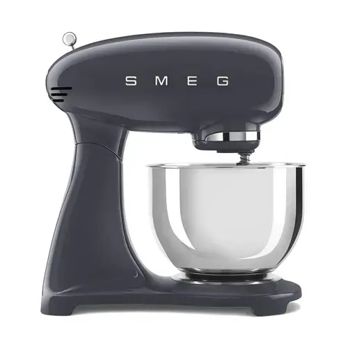 Mixer cu bol Smeg SMF03GREU, 800W, 4,8 L, 10 viteze, Gri