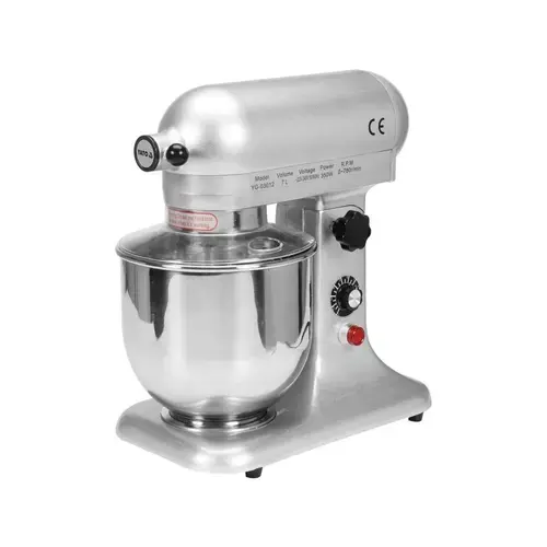 Mixer cu bol Yato YG-03012, 7 L, 350 W (Argintiu)