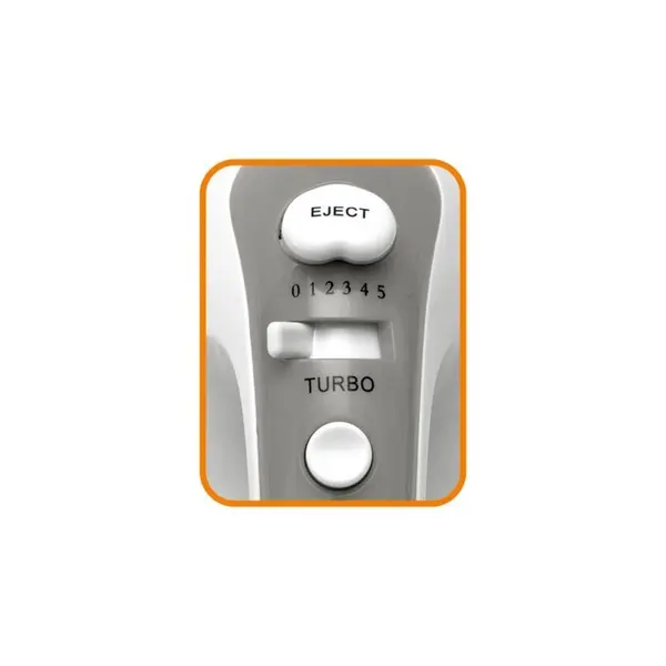 Mixer de mana 250w, 5 trepte, turbo, protectie supraincalzire, spuma si framantat