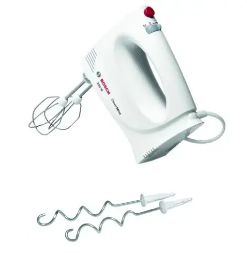 Mixer de mana Bosch MFQ3030, 350W (Alb)