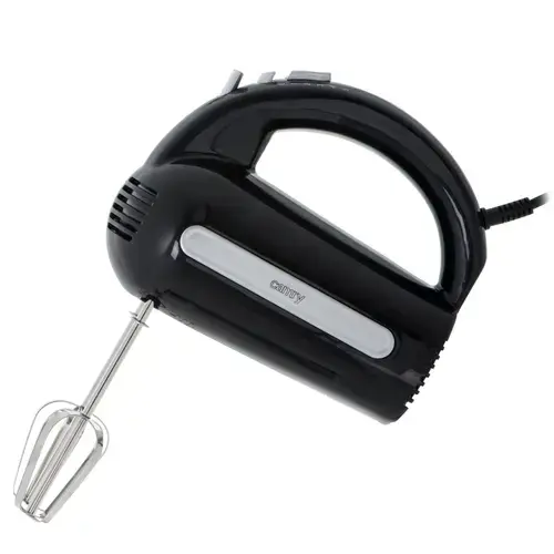 Mixer de mana Camry CR 4218, 800 W, 5 viteze, Turbo, 2 Carlige, 2 Teluri (Negru)